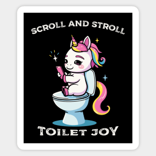 Toilet joy Sticker